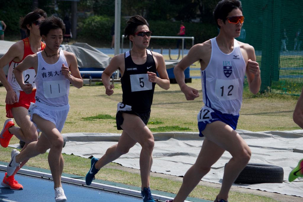 2019-04-20 日体大記録会 1500m 14組 00:03:59.23